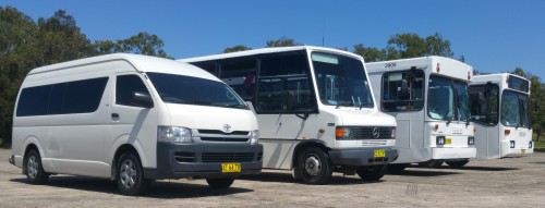 Choose from our fleet of buses